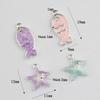 Dripping Oil Cute Fish Women Necklace Pendant Hand Bracelet Girl Diy Starfish Hanging Earrings Accessories