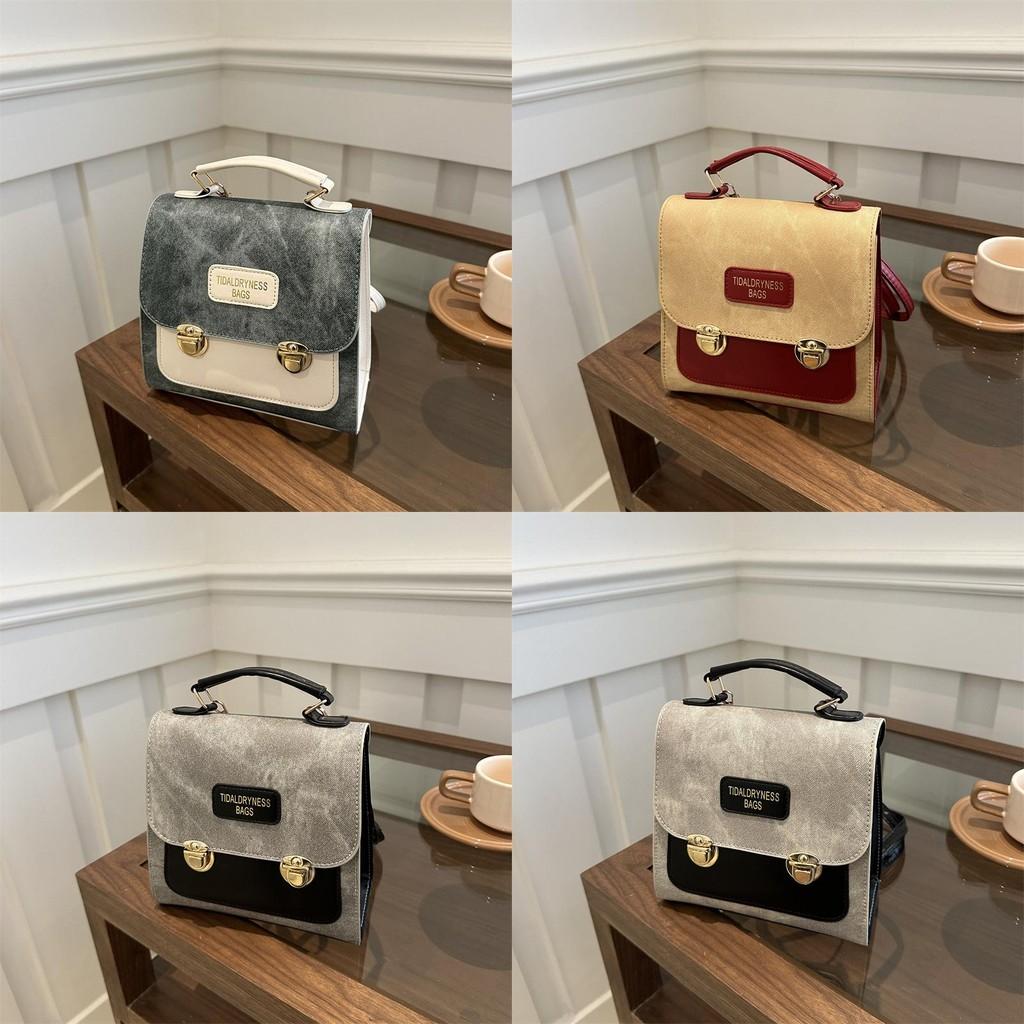 Chic Pu Leather Vintage Womens Backpack Stylish Casual All Season Design