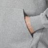 Adidas Solid Color Hoodie Casual Long Sleeve Sweatshirt Men Tops Grey JF3321