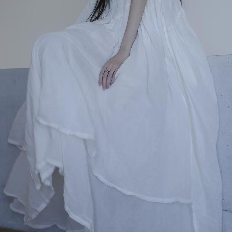 2026 Women's Spring/Summer French Aesthetic Slimming Long Dress