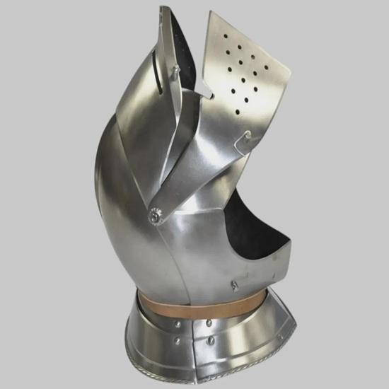 Medieval Close Armet Knight Helmet Ancient Close Knight Helmet Close Up Down Wiser Fully Adjustable Wiser Helmet Gift