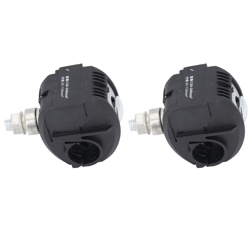 2Pcs 1KV Multi Cable Connector Non Peeling High Low Voltage Grounded Insulated Cable Connector JJC