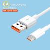 67w USB Super Fast Charger Power Adapter 6A Type-C Cable Quick Charge EU US UK Plug For Xiaomi Samsung  Fcp Oppo Vooc