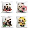 Cute Panda Chair Sofa Pillowcase Decoration Bedroom Cushion Cover Home Sofa Decoration Pillowcase