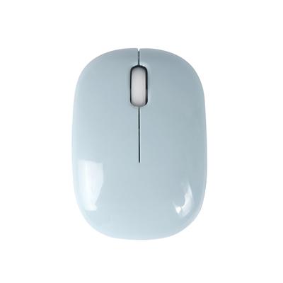 Wireless with USB Perfect for and Small Compatible with and Blue Ultra-compact 2.4GHz Mouse, Quiet, Cute, Mini, Lightweight, Optical,