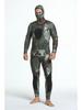 3mm Men's Camouflage Two-Piece Wetsuit for Fishing, Hunting, Diving, and Surfing