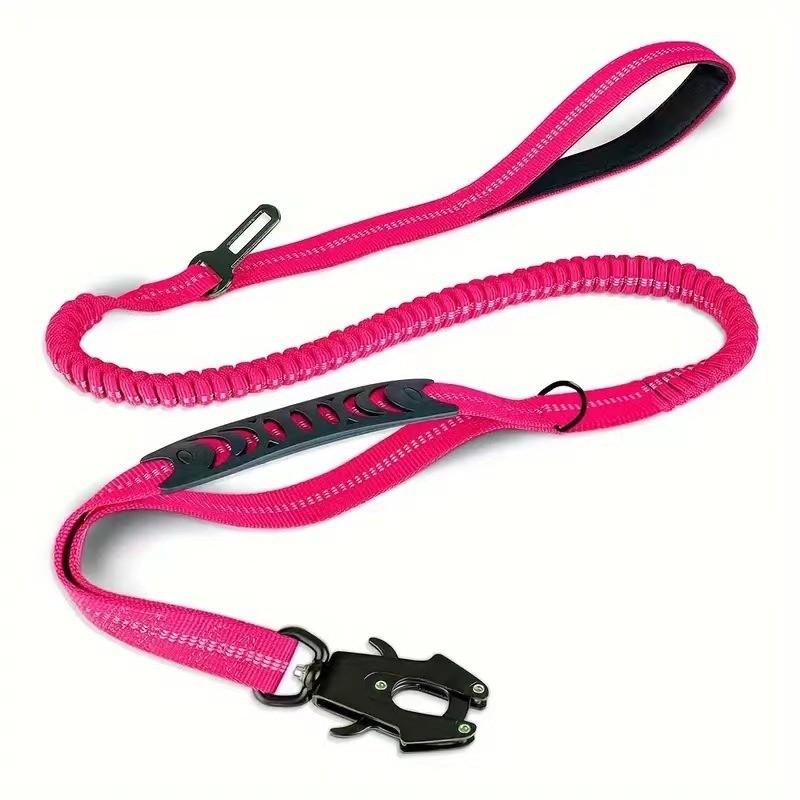 Durable Nylon Dog Leash With Shockproof Flexibility For Large Dogs And Pet Training