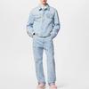 Louis Vuitton X Tyler SS24 Denim Jacket Men's Light Blue 1AFRXI