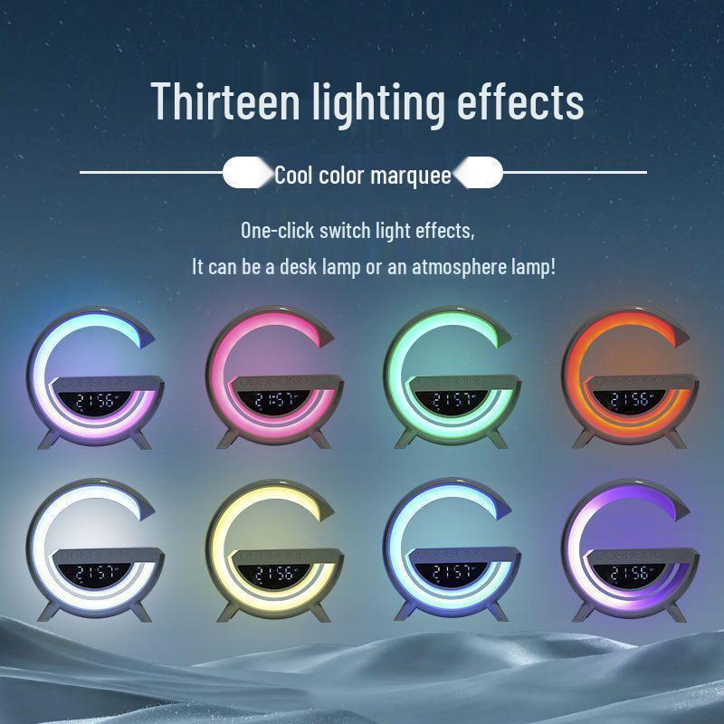 Hot Sale Large Bluetooth Speaker BT-3401 with Atmosphere Light and Voice Clock