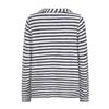 Lazy Jacks Womens/Ladies Textured Stripe Sweatshirt