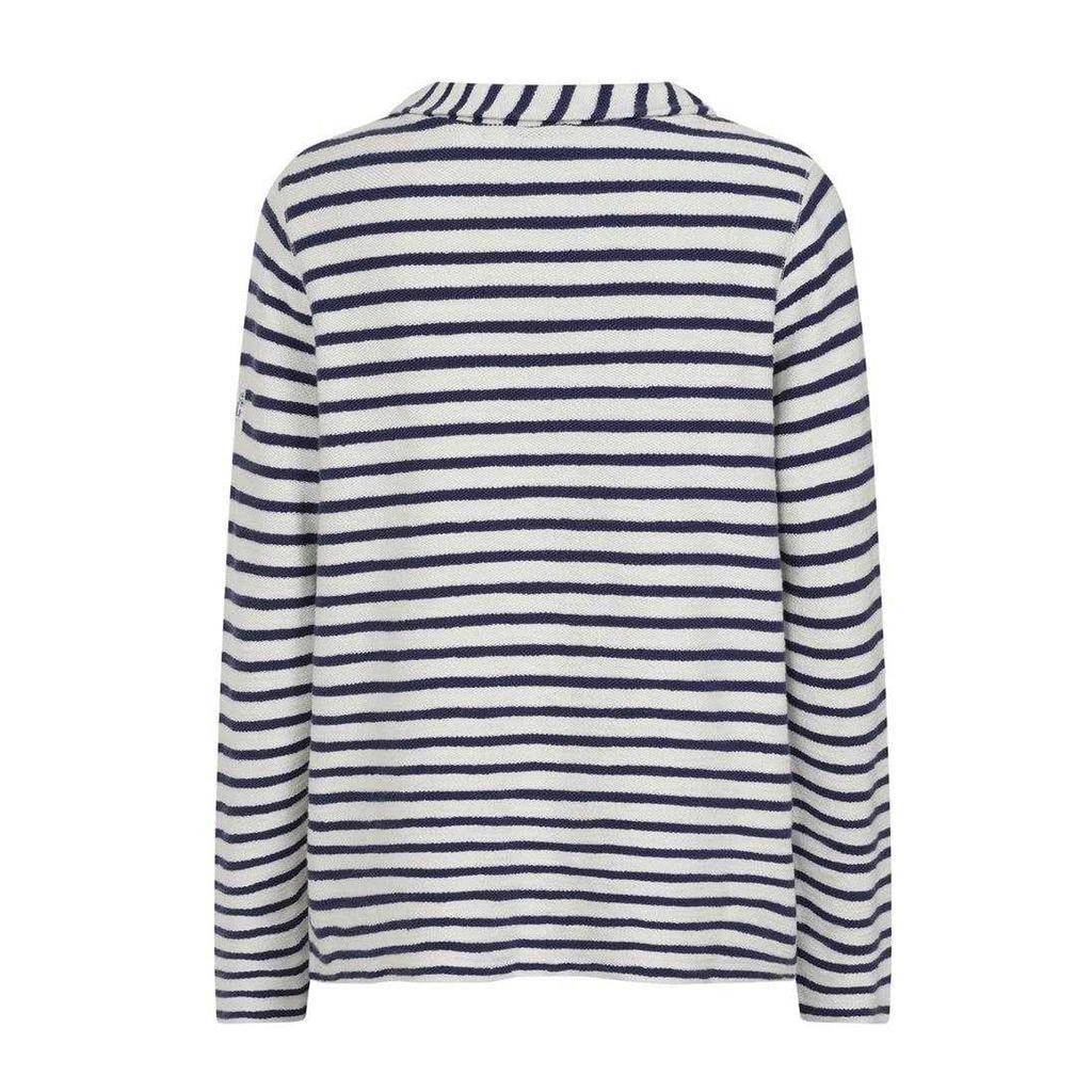 Lazy Jacks Womens/Ladies Textured Stripe Sweatshirt