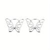Hollow Butterfly Design Hoop Earrings Jewelry for Women Girls Daily Wear And Ideal Gift For Friends And Girlfriend