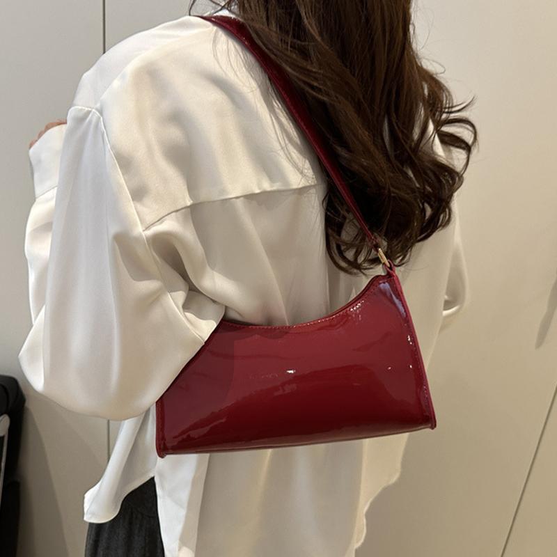 Yogodlns Fashion Large Capactiy Shoulder Bag Vintage Soft Leather Tote Bag Leisure Women's Armpit Hobo Bag Handbag