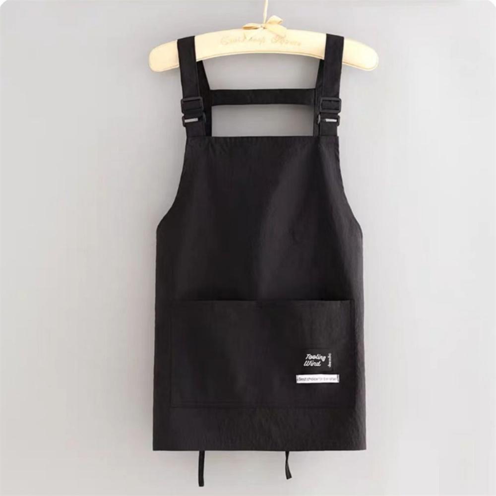 Fashion Strap Style Apron Waterproof Anti-fouling Nail Art Cafe Workwear Sleeveless Catering Waiter Work Clothes