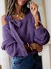 Women's Sweater, Solid Color, Long Sleeve for Fall and Winter