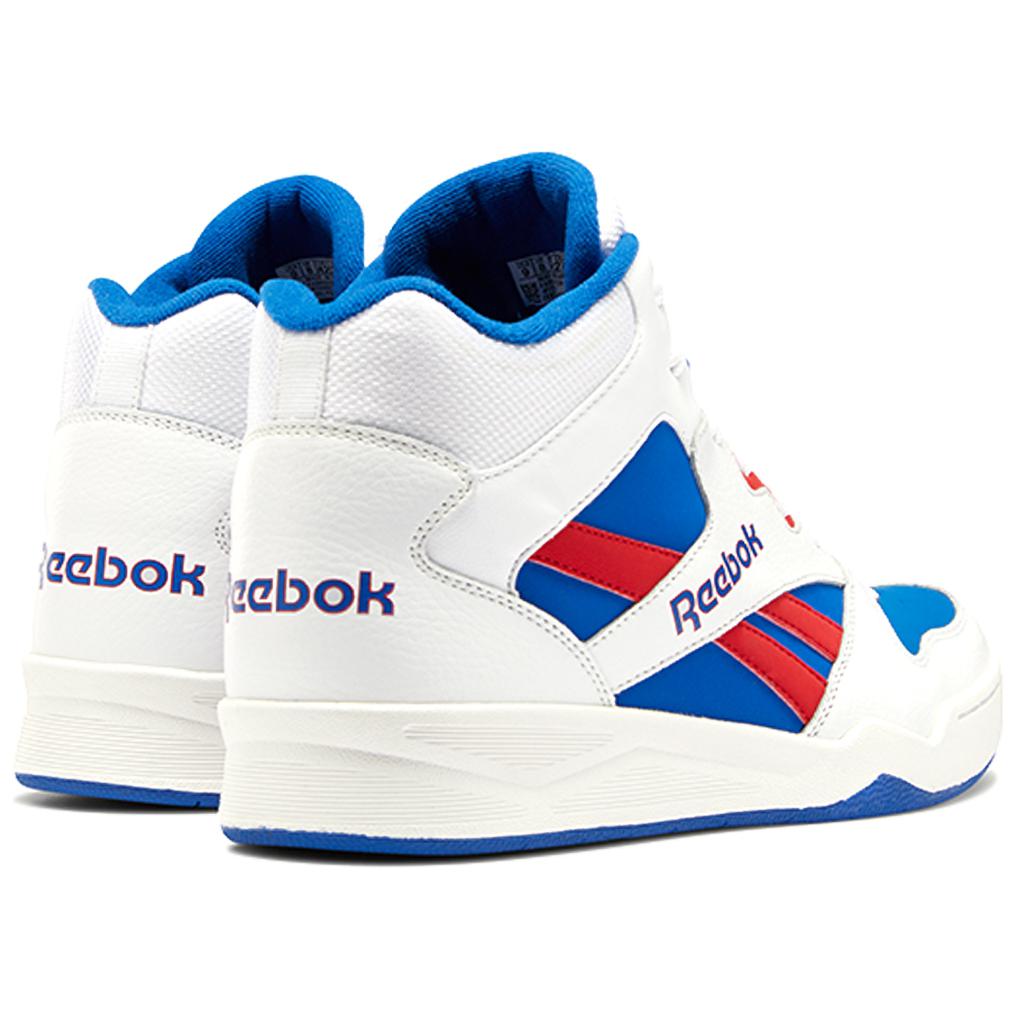 Reebok Royal BB4500 2 Παπούτσια Μπάσκετ με Στρογγυλή Μύτη και Κορδόνια, Ψηλά, Unisex αθλητικά παπούτσια Λευκό FX3438