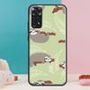 Baby Sloth Case For Xiaomi Redmi Note 14 13 12 Pro 11 9 10 9S 10S 11S 12S Redmi 14C 13C 10C 12C Cover