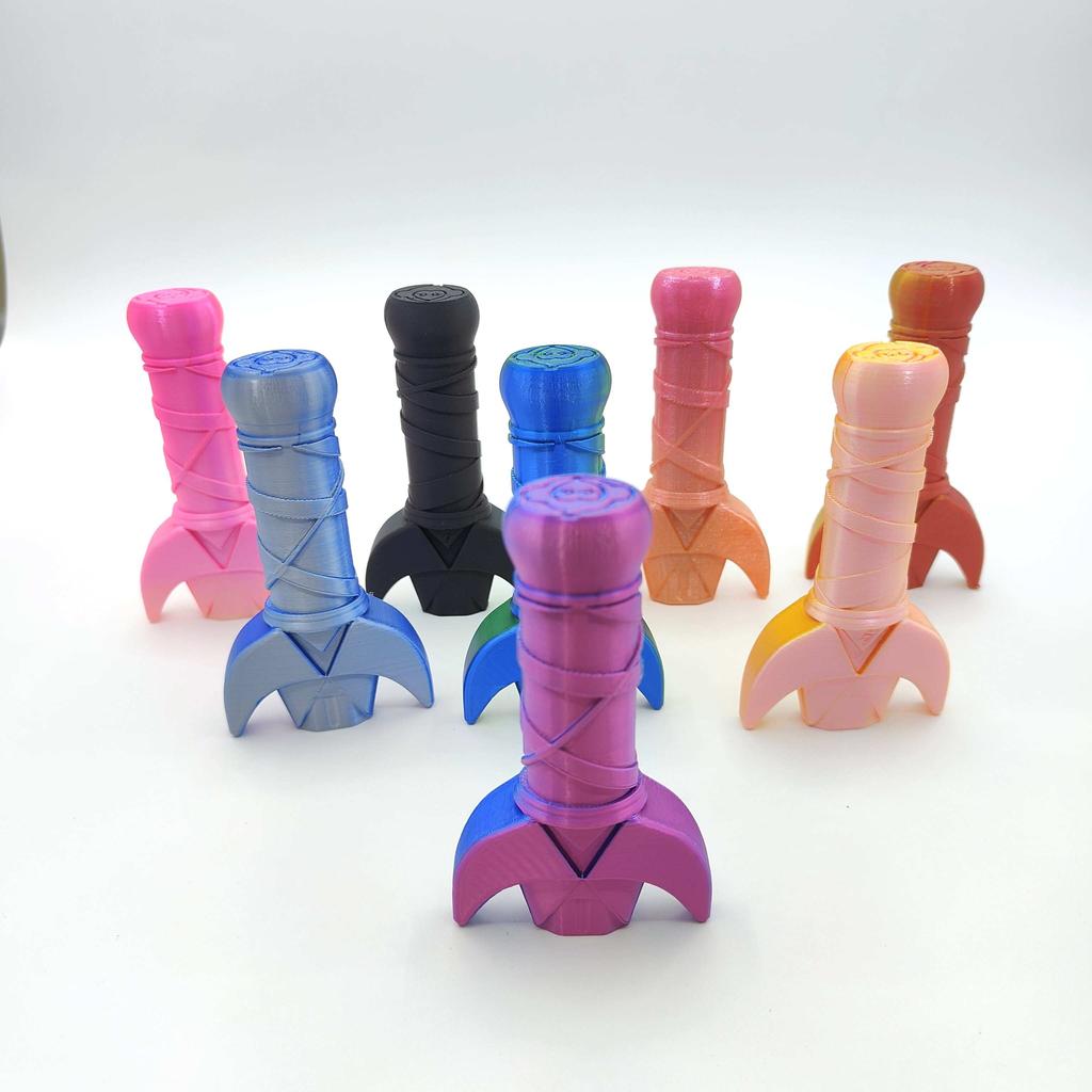 3D Printed Spiral Sword Stress Relief Toy For Children Cool Gift Stress Relief Playtime Fun