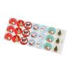 10 Sheets Christmas Series Stickers Handmade Xmas Party Gift Bag Box Decoration Baking Packaging Sealing Sticker