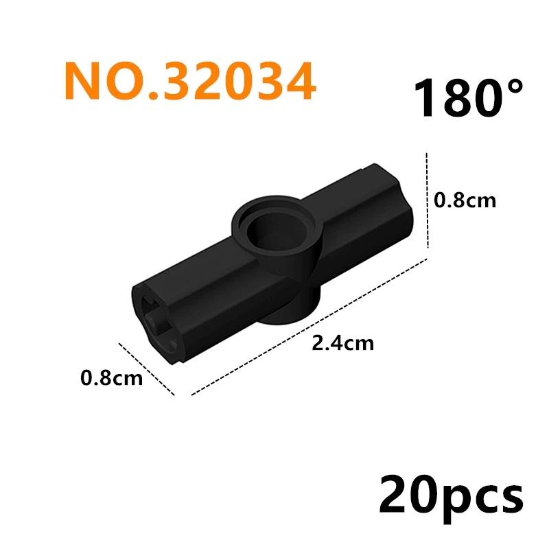 MOC Blocks DO IT YOURSELF Technical Parts Axle Pin Connectors Construction Bricks 32034 3 32014 2853 3713 57515 14720 87082 Learning Toy