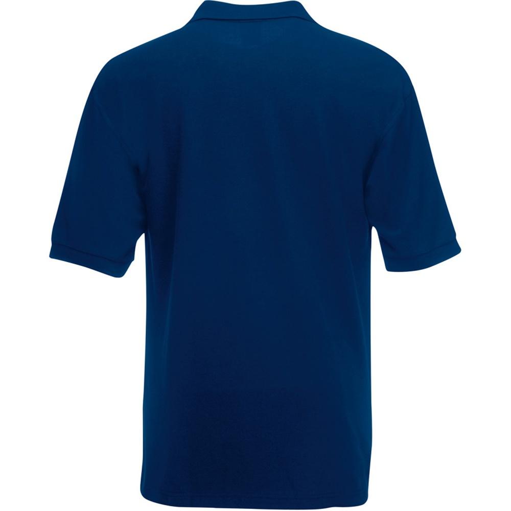 FRUIT OF THE LOOM Mens 65/35 Pique Short Sleeve Polo Shirt
