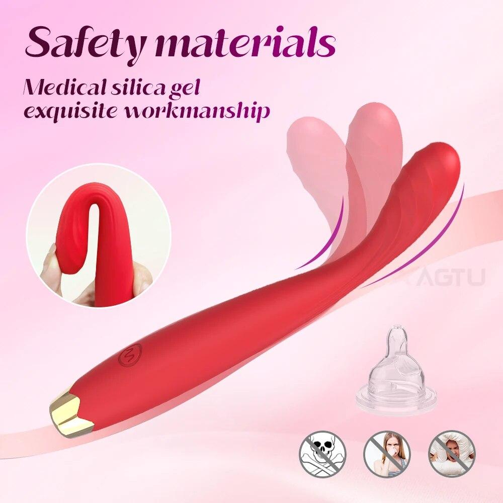 Schneller Orgasmus G-Punkt-Fingervibrator für Frauen Nippel Klitoris Stimulator Dildo Vagina Massager Weibliches Sexspielzeug für Erwachsene Waren
