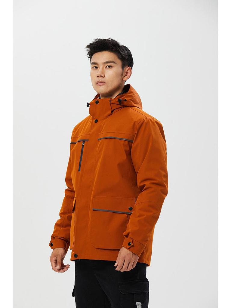 Premium 3-in-1 Unisex Ski Suit: Thickened, Windproof 90% Down Business Jacket and Outerwear Set