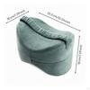PressureRelieving Leg and Knee Pillow | posturecorrecting, Memory Foam Pillow, for Sleeping Gray