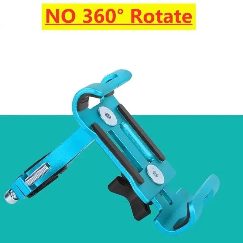 Metal Motorcycle Bike Phone Mount Aluminum Alloy Anti-Slip Bracket Gps Clip Universal Bicycle Stand Support Fit For All Smartphones
