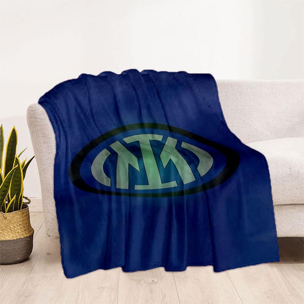 Inter Milan Blanket Durable Comfort Perfect For Bedding Couch Picnics Four Seasons Universal Stylish Decor Ideal Gift For Birthday Valentine'S Day