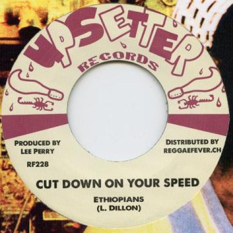 7inch Record ETHIOPIANS / DAVE BAKER - Cut Down On Your Speed / One Little RF228 Upsetter/Reggae 1969 Europe Reggae, Ska & Dub