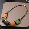 Geometric Exaggerated Decorative Necklace for Women, Stylish and Unique Collarbone Chain, Autumn and Winter Accessory, Sweater Chain, 2026 New Model
