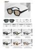 Women's Trendy Square Frame Pin-In Sunglasses - European & American Street Style