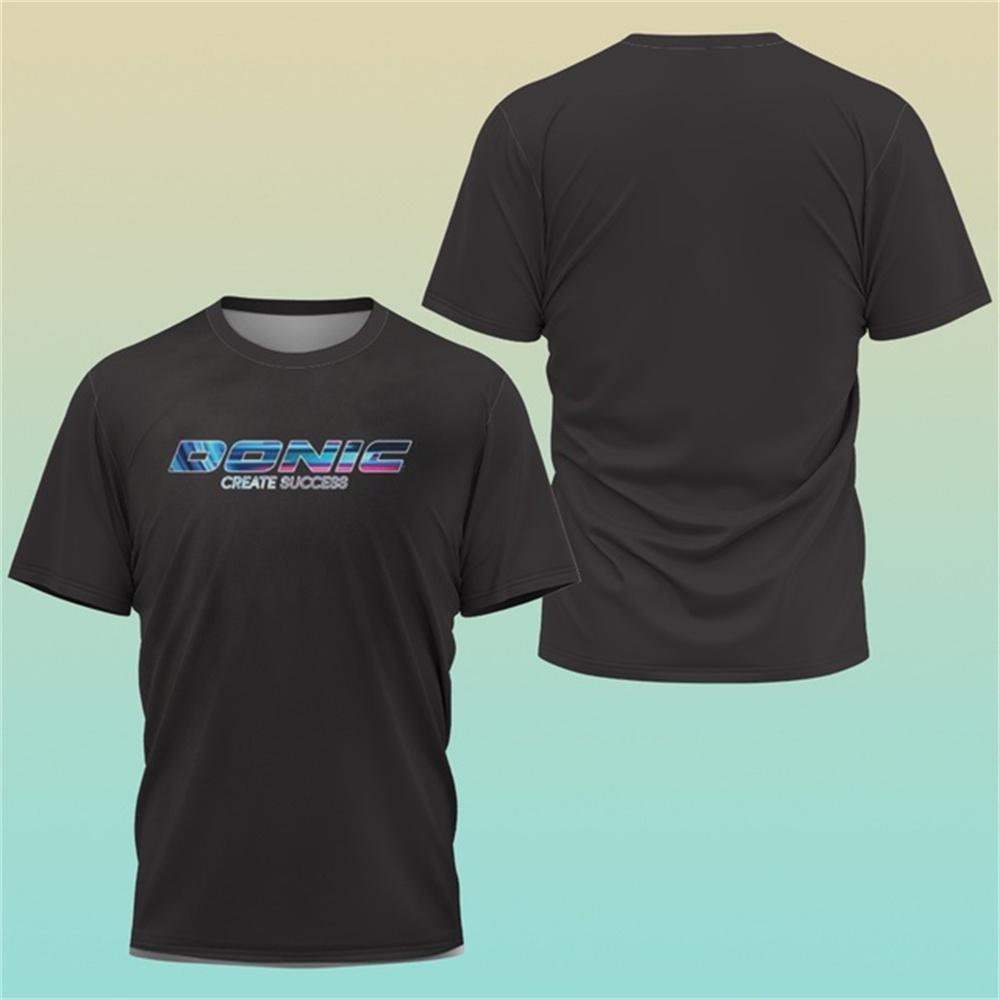 3D Boutique Table Tennis Jerseys Training T Shirt 2024 New Style Sweat Absorbent Comfortable Top Table Tennis Shirt Cloth Jersey