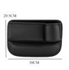 Seat Gap Storage Bag For Car Seat Gap Filler PU Leather Car Crevice Box