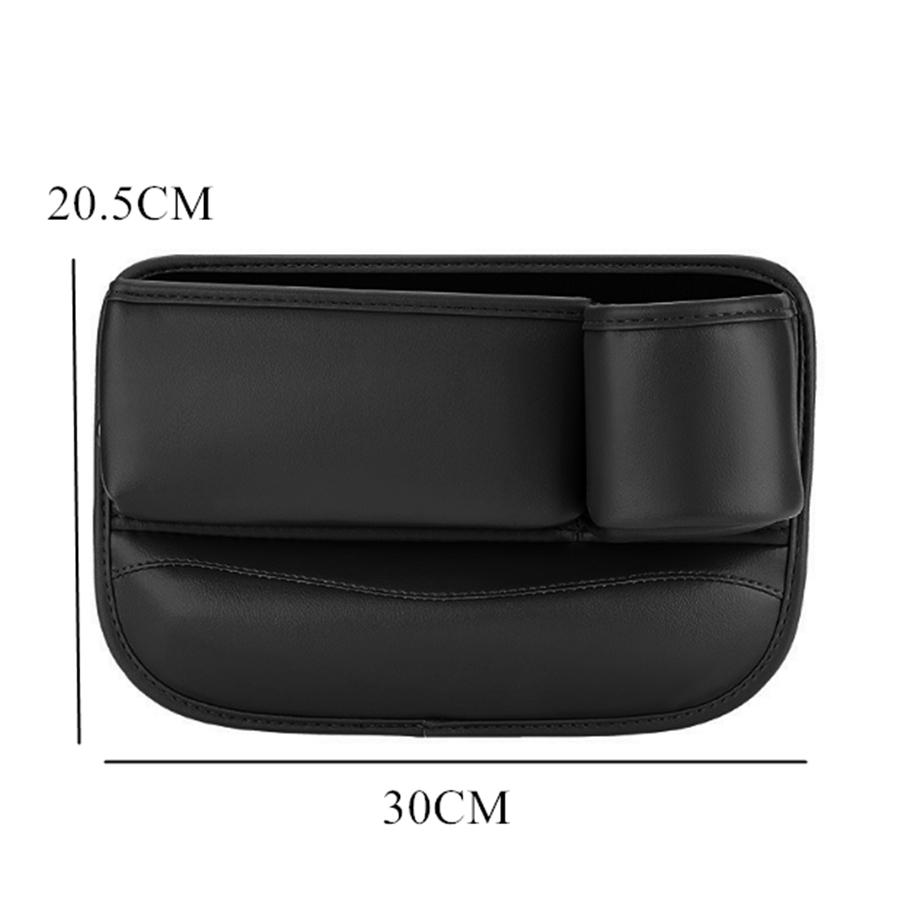 Seat Gap Storage Bag For Car Seat Gap Filler PU Leather Car Crevice Box