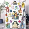 Pokemon Classic AllStar Cute Cartoon Fleece Throw Blanket Super Soft Warm Blanket for Travel Office Home Fans MustHave Gift