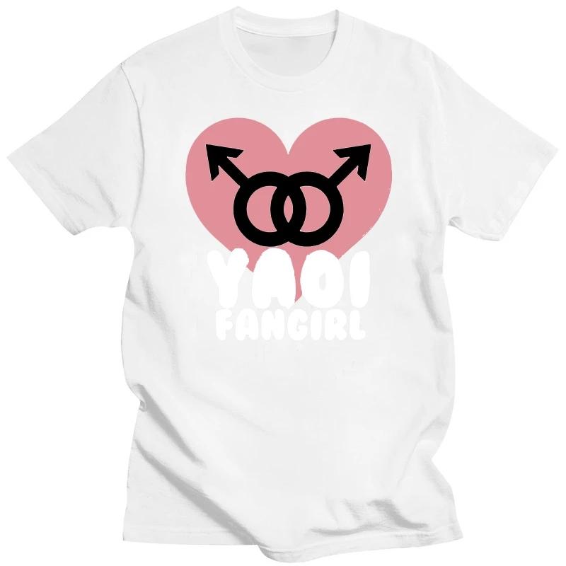 Unisex T Shirt Short Sleeve Yaoi Fangirl Unisex T Shirt Women Tshirt Tee Tops Unisexga Vintage Anime Clothes Harajuku Unisexs Outfits