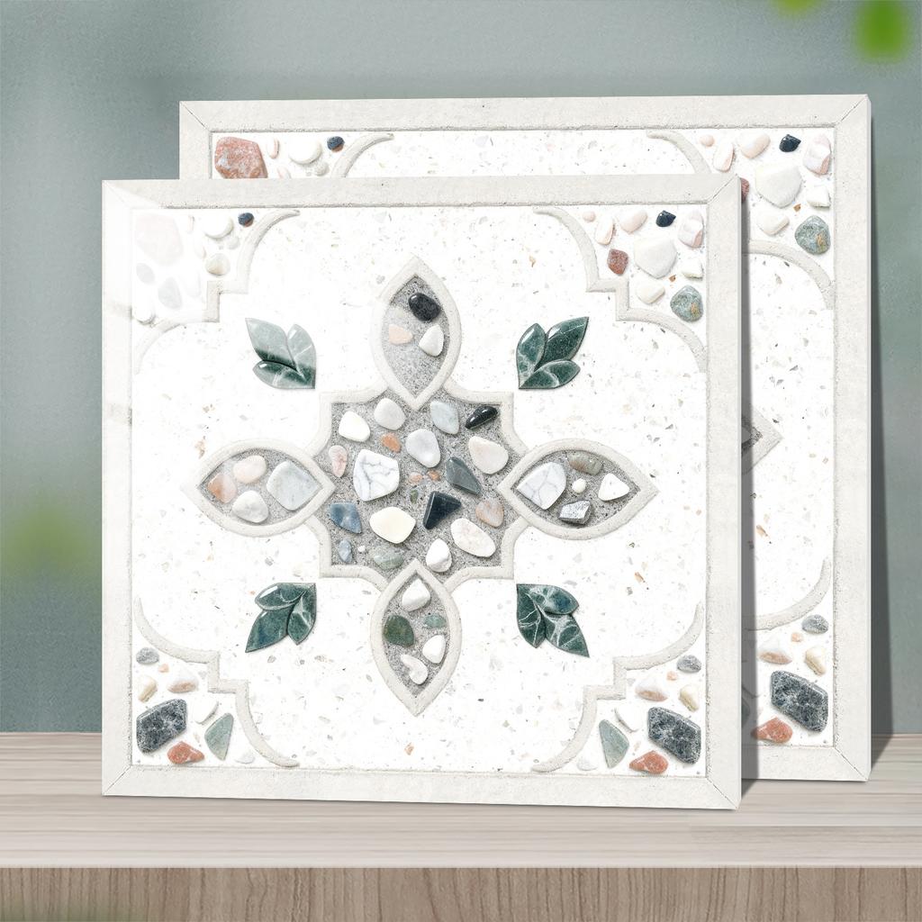 Waterproof 3D Tile Stickers Self-Adhesive PVC Wall Decals - Herringbone & Brick Style for Kitchen Backsplash Decor - Multi Designs