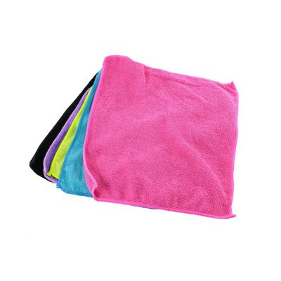 Set Of 5 Microfiber Cloths 30X28 Cm Colorful Absorbent