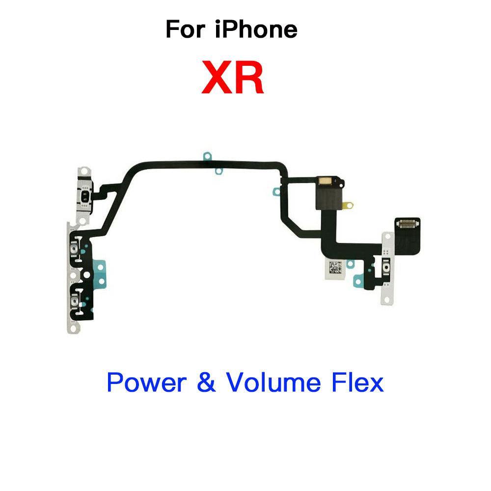 Microphone ProblemSolution For iPhone X XR XS Max Ear Speaker Charging Dock Power Button Flex Cable Replacement