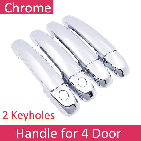 for Suzuki Swift Maruti DZire 2004~2015 Chrome Door Handle Cover Car Accessories Stickers Trim Set 2005 2007 2009 2011 2013 2014