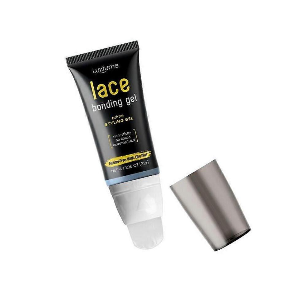 (2pcs) Lace Bonding Gel, Wig Glue Lace Glue for Women and Men,Brush Head Design, Invisible & Skin-Friendly Formula for Wigs