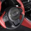 Real Carbon Fiber Steering Wheel  Sticker Cover Trim For Toyota Supra 19-22
