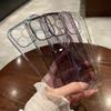 Luxuriöse, ultradünne, transparente, harte PC-Hülle für iPhone 15 14 13 12 11 Pro Max 14 Plus, kristallklare, schlanke, stoßfeste Stoßstangenabdeckung