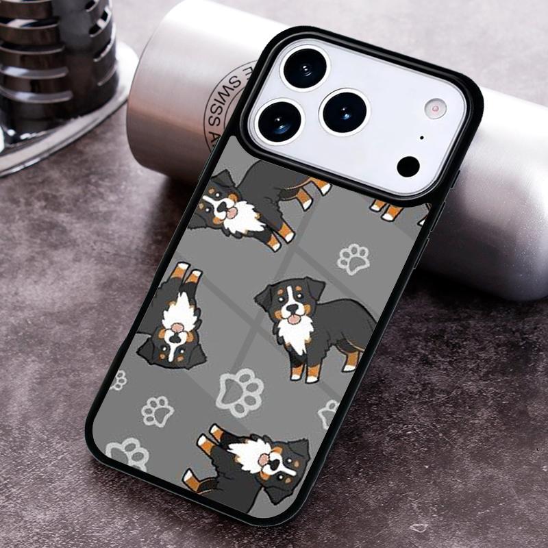 Berner Sennenhund Handyhülle Für iPhone 17 16 15 14 13 12 11 Pro Max Plus 17Air Weiche Silikonhülle