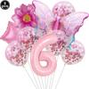Butterfly Birthday Party Decoration Disposable Party Plates Cup Napkin Tablecloth Butterfly Knìfe Birthday Decoration Baby Showe