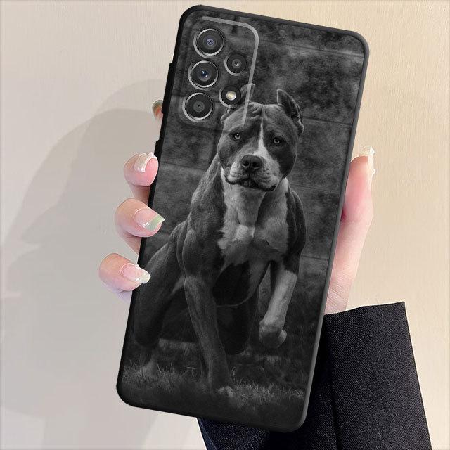 Tpu Soft Phone Case For Samsung Galaxy A71 A31 A51 A22 A52 A23 A21s A72 A32 A33 A53 A13 A42 A41 Animal Doberman Dog Cover Bag