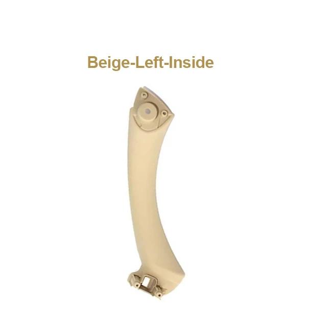 Black Beige Car Interior Left Right Door Inner Handle Panel Pull Trim Cover for BMW 3 Series E90 E91 E92 316 318 320 325 328i