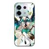 Barbatos Genshin Impact Case for Xiaomi Redmi 10 10C 9C 9A 9i 9 Prime 9T 12 12C 10A K40 Black Soft TPU Mobile Phone Bag Cover